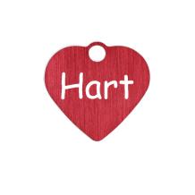 Dierenpenning Hart/Hartje/Hartvormig